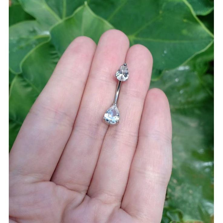 Khuyên Rốn Đá Nhỏ / Khuyên Rốn Đính Đá Cao Cấp