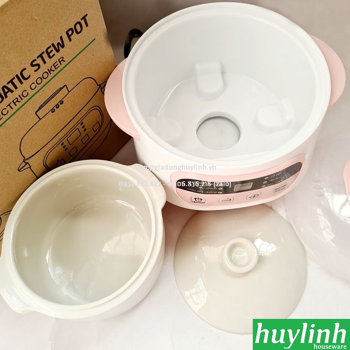 Nồi chưng yến - nấu cách thuỷ Bennix BN-100A - Dung tích 1 lít - Hàng chính hãng