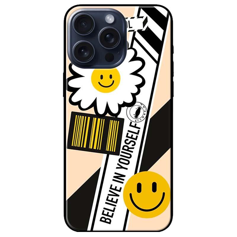Ốp lưng dành cho Iphone 15 - Iphone 15 Plus - Iphone 15 Pro - Iphone 15 Pro Max - Tick Hoa Cười - Hàng Chính Hãng
