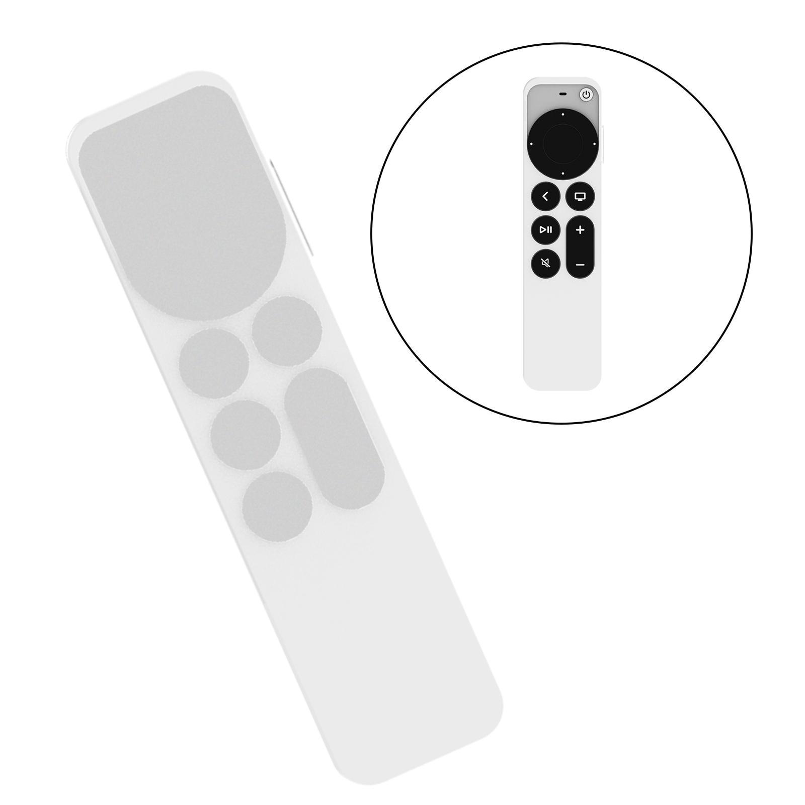 Silicone Remote Control Protective Case White
