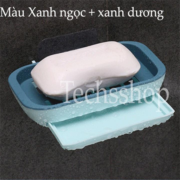 Kệ Để Xà Phòng Dán Tường Có Ngăn Chứa Nước