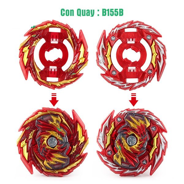  Đồ Chơi Con Quay B155 Kèm Tay Phóng | Con Quay BEYBLADE B155