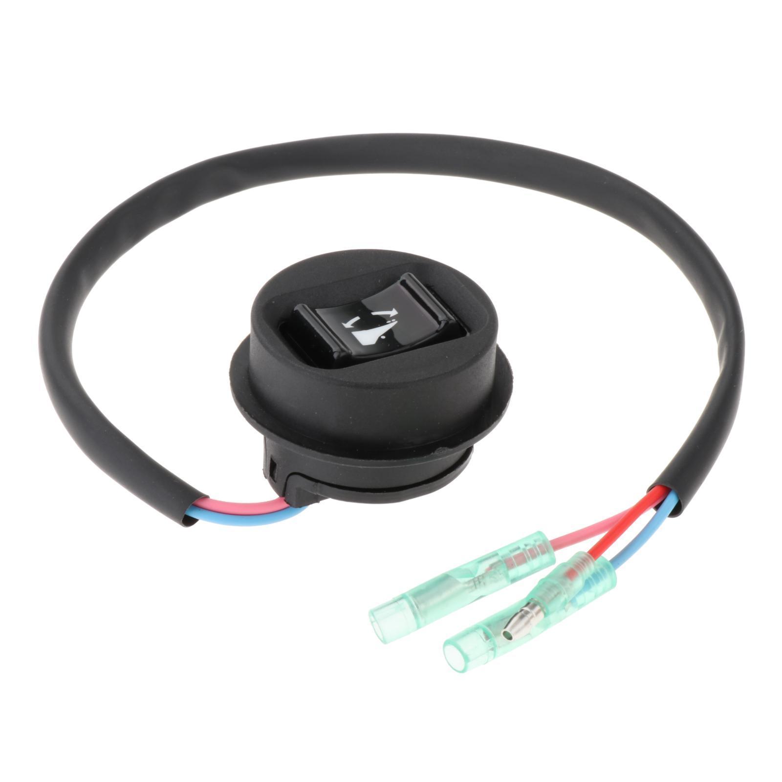 Power Trim & Tilt Switch Assembly, Fit for Tohatsu Outboard Motor 70HP, Replace Spare Parts