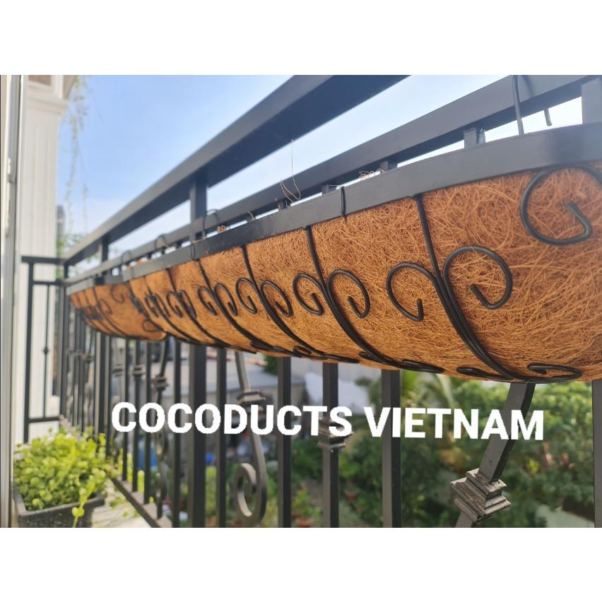 Giỏ treo ban công bán nguyệt