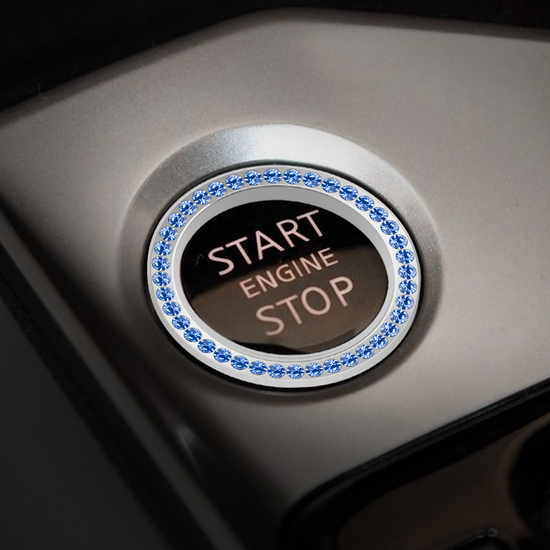Vòng trang trí nút khởi động ô tô Start Stop