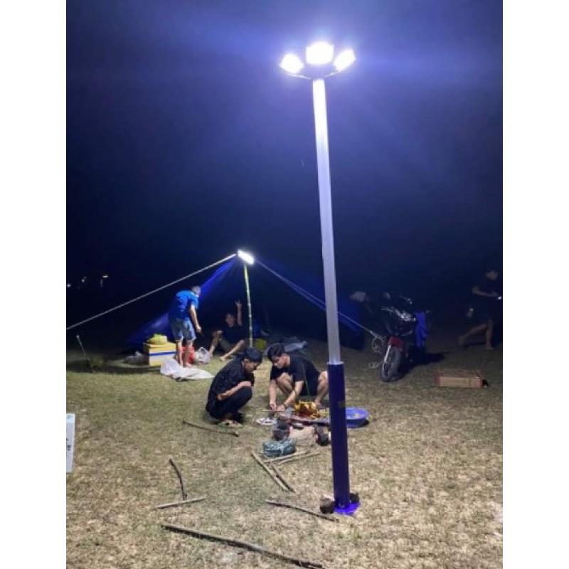 Đèn năng lượng mặt trời sân vườn, công viên UFO công suất 500W siêu sáng chống nước IP66