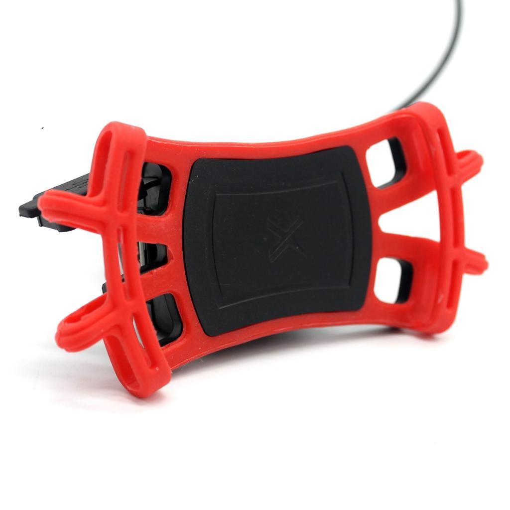 Motorcycle Handlebar Phone Mount Holder USB Charger for
