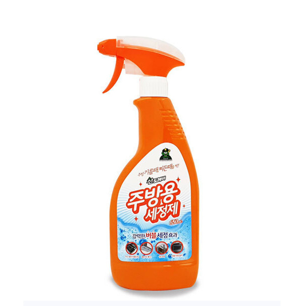 Tẩy dầu mỡ, tẩy nhà bếp, tẩy hút mùi, bếp gas, bếp từ, đáy xoong, đáy chảo Kitchen Cleaning Hàn Quốc 650ml