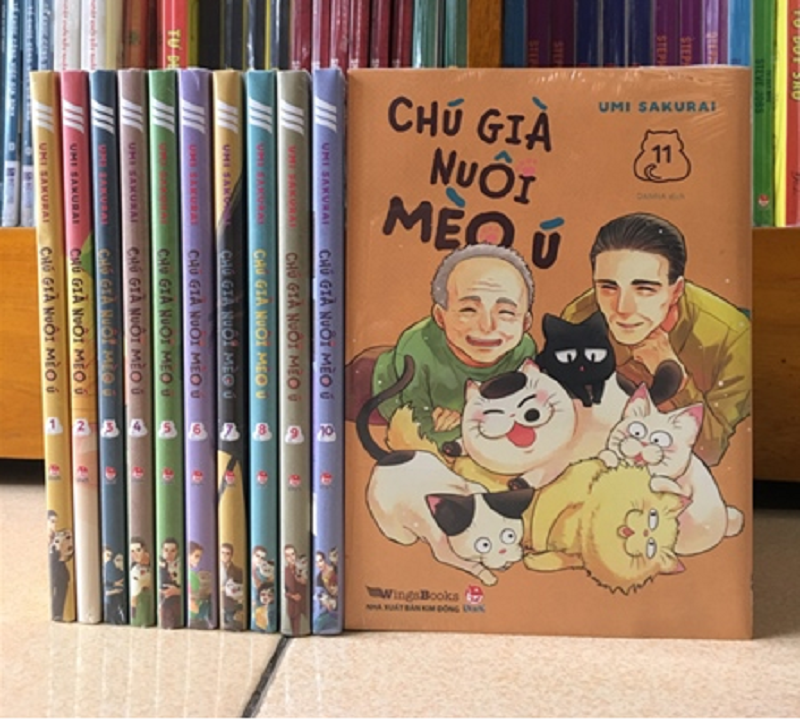 Sách - Chú Già Nuôi Mèo Ú Combo 11 Tập