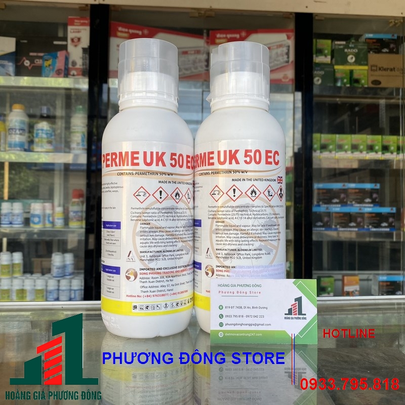 Thuốc diệt muỗi và côn trùng Perme UK 50 EC-1 lít