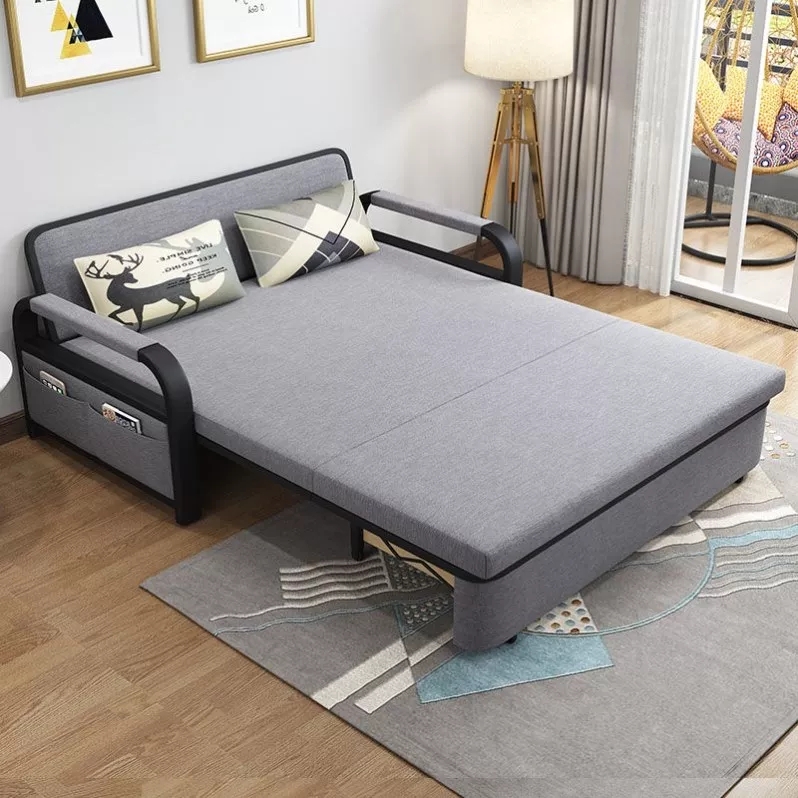 [ Có Ảnh Thật ] Giường Sofa Đa Năng , Giường Sofa Gấp Gọn Thành Ghế , Giường Sofa Beatt , Giường Sofa Cao Cấp , Giuongsofa , Ghế Sofa Kéo Thành Giường , Giường Sofa 2in1 KT: (1m58*1m9)