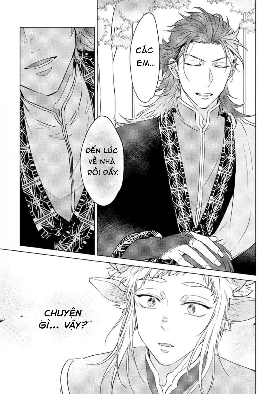 gặp gỡ em, thú nhân màu chàm trắng chapter 2 25