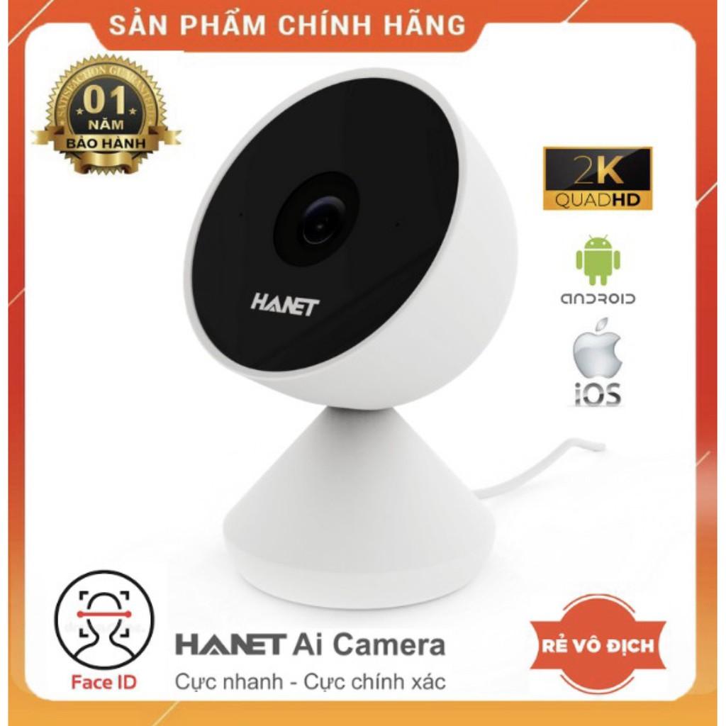 Camera AI Trí Tuệ Nhân Tạo HANET HA1000 2K - Camera Wifi Chấm Công, Báo Động An Ninh Bằng Nhận Diện Khuôn Mặt Hàng CHính Hãng