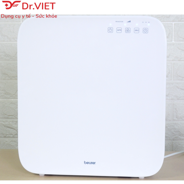 Máy lọc không khí Beurer LR310 Hàng chính hãng - với hệ thống lọc 3 lớp, sử dụng công nghệ lọc EPA chống vi khuẩn, bụi bẩn và khí độc hại