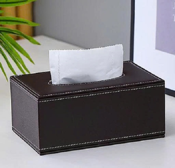 [KoSuyTu] Hộp Đựng Giấy Ăn Bọc Da Cao Cấp Hình Chữ Nhật – Sang Trọng, Bền Đẹp (24x12x9cm) - TẾT THẬT SANG TRỌNG