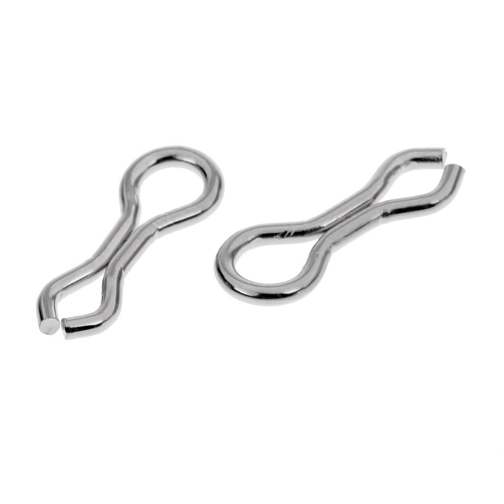 50 Pieces Alloy Brass Eye Grommets for Weight Mold Material