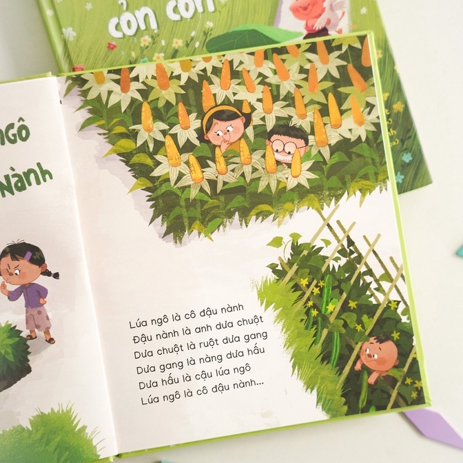 Sách - Thơ tập nói ca dao Ngày nào em bé cỏn con - Crabit Kidbooks