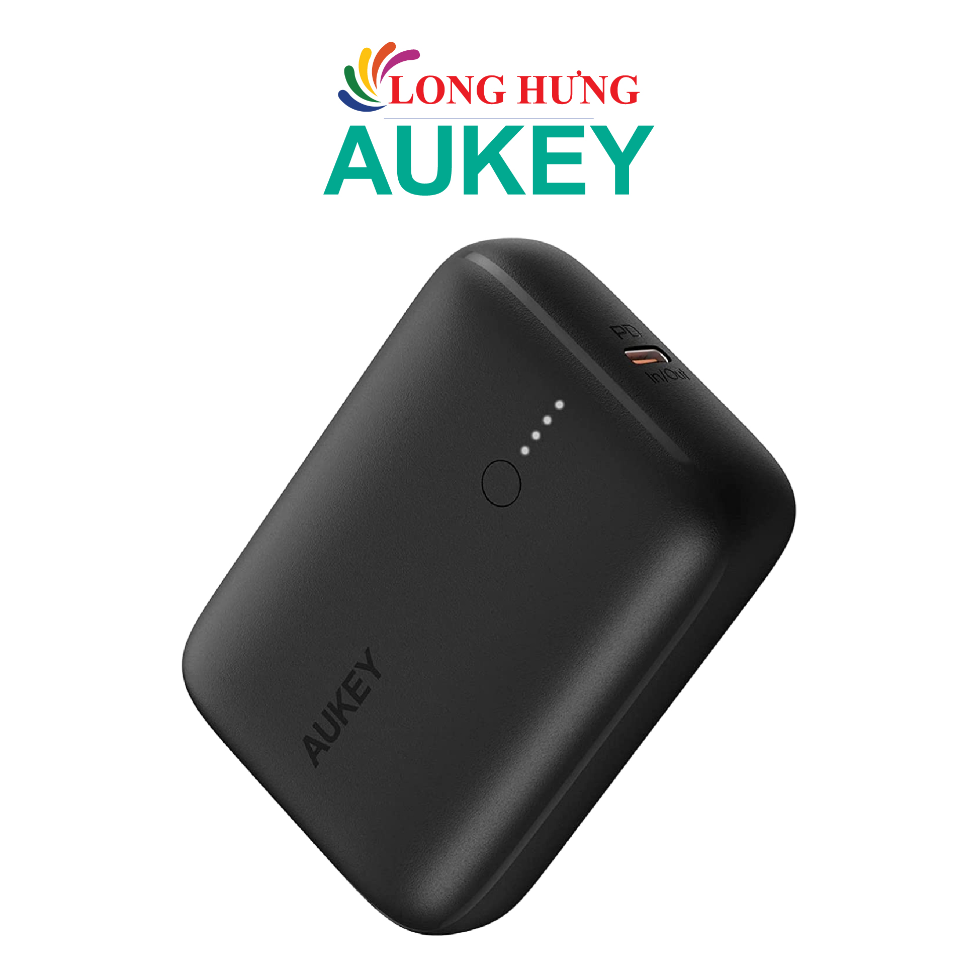 Sạc dự phòng Aukey Basix Mini PD 20W QC3.0 10000mAh PB-N83S - Hàng chính hãng