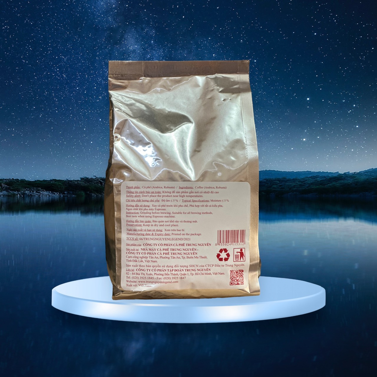 Cà Phê Trung Nguyên Espresso - Buôn Ma Thuột - 500G