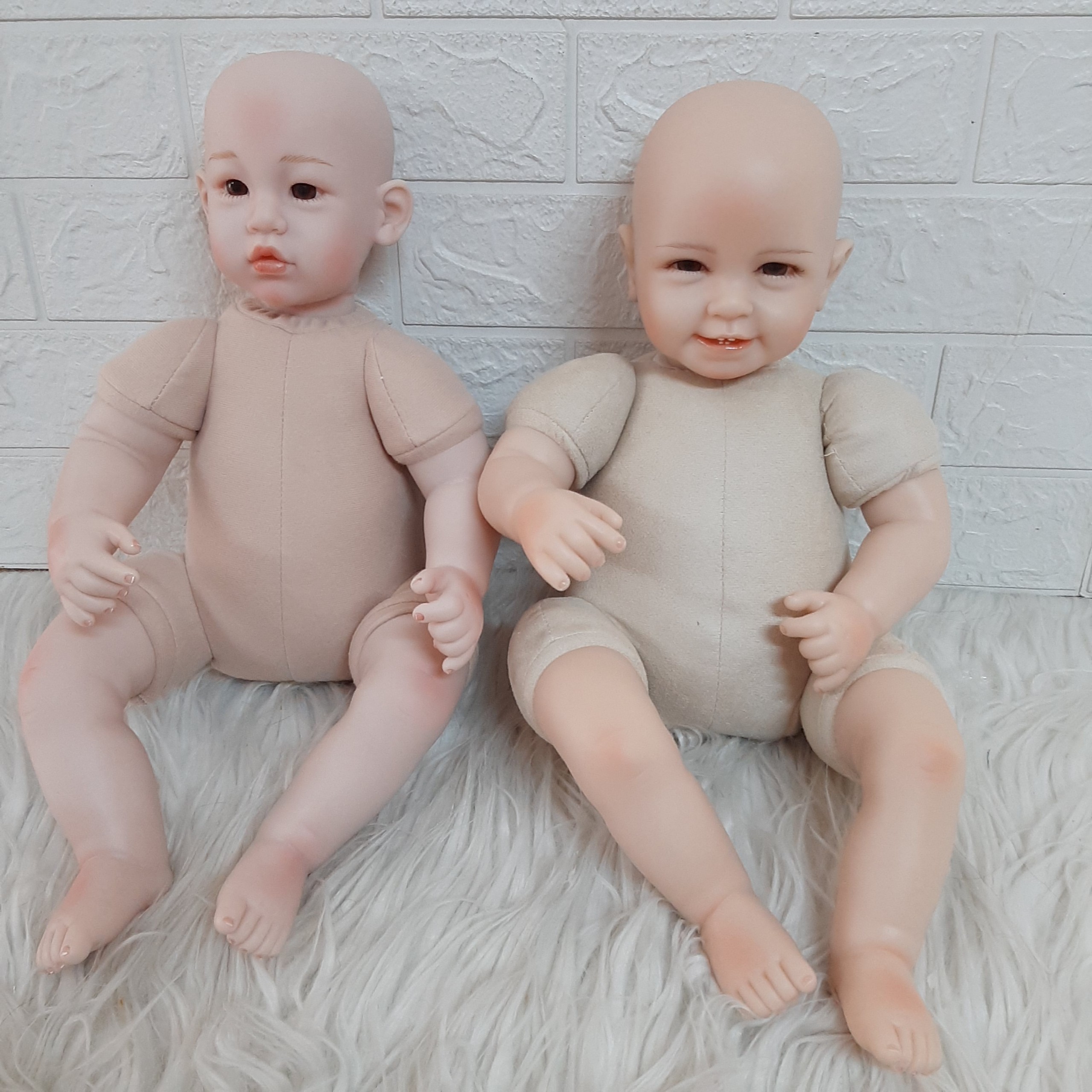 (Đủ mãu) Búp Bê Tái Sinh Thân Gòn-  Silicon Reborn Vinyl Doll 20-22-24- 30 inch