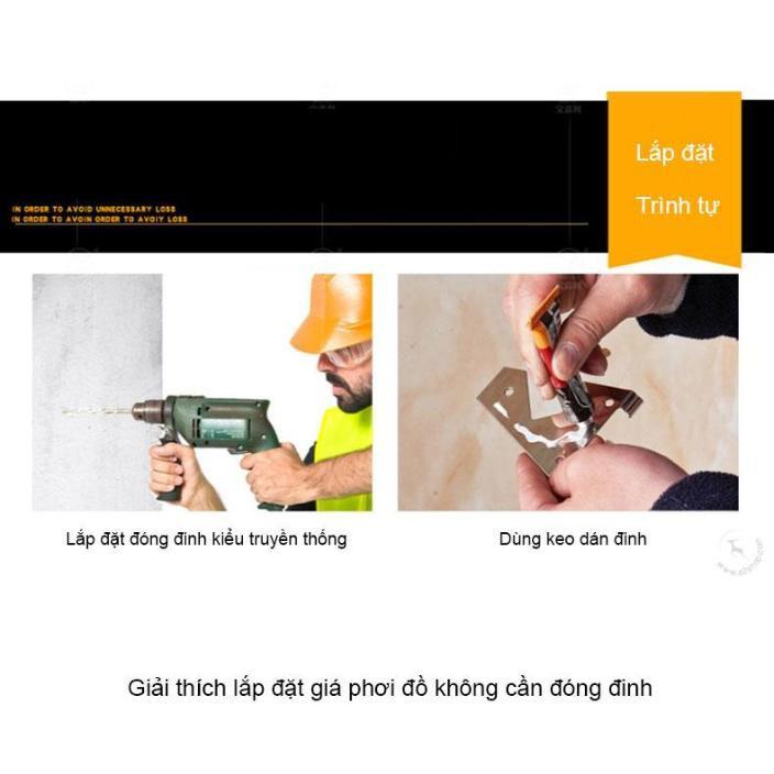 Giá phơi đồ inox không gỉ 304 - ShopToro - AsiaMart