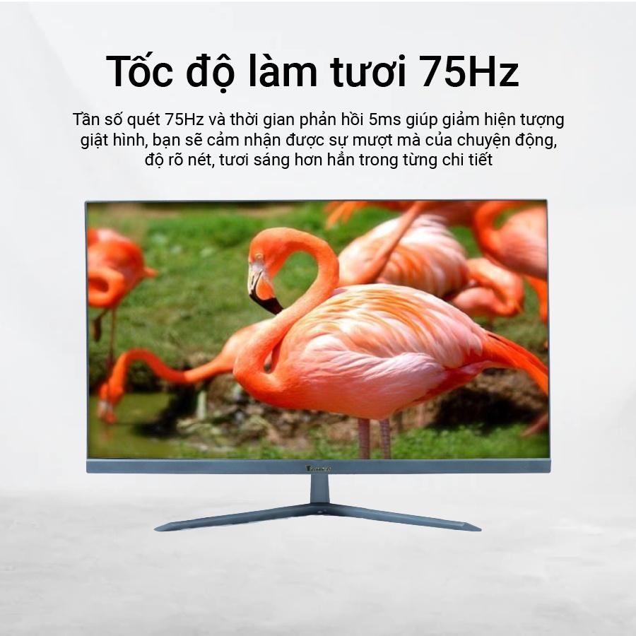 Màn hình may tính Tomko GE273Q 27 inch Full 3 viền 2K 75Hz (HDMI+VGA+DC) - siêu rẻ siêu chất lượng - Hàng chính hãng