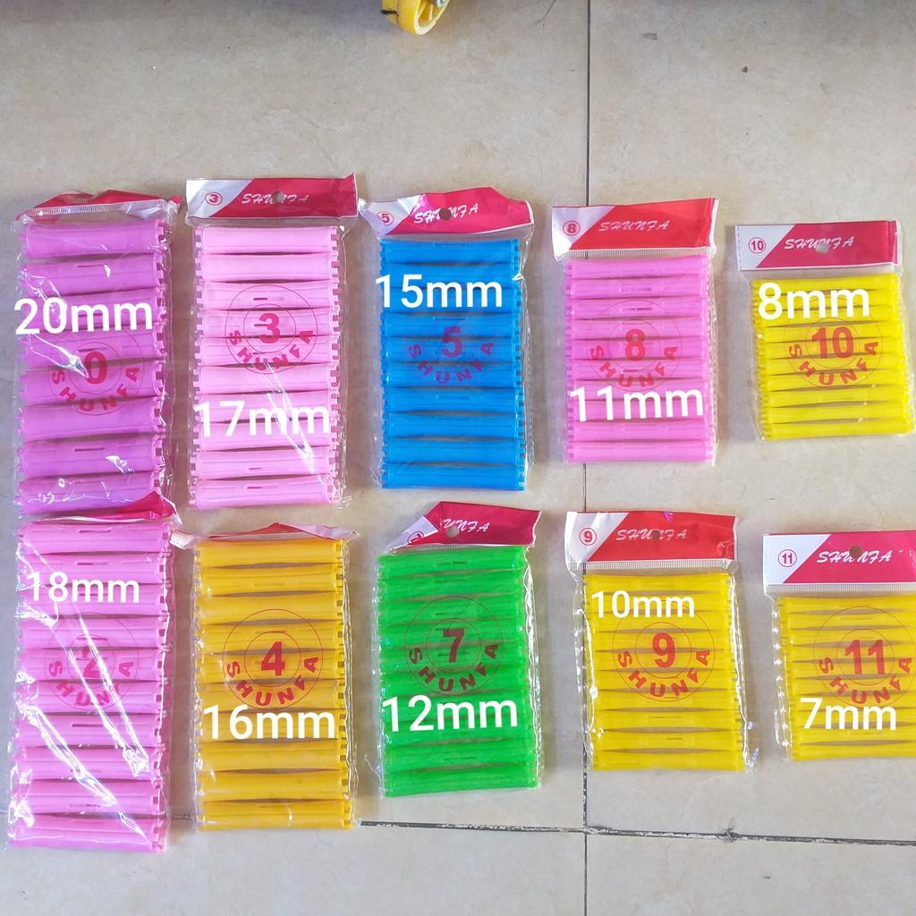 Bộ 10 XƯƠNG UỐN LẠNH SIZE 7mm đến 20mm