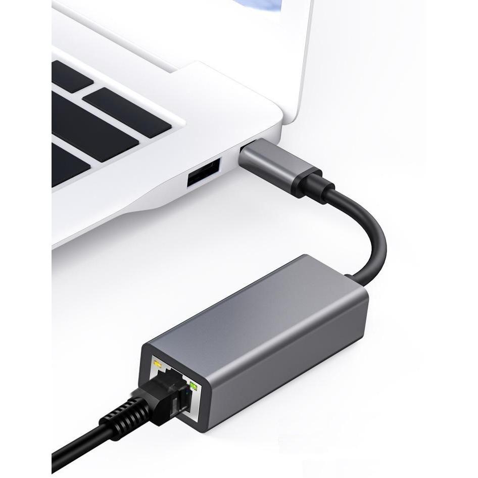 Cáp chuyển Type-C 3.1 ra cổng LAN RJ45 kết nối internet