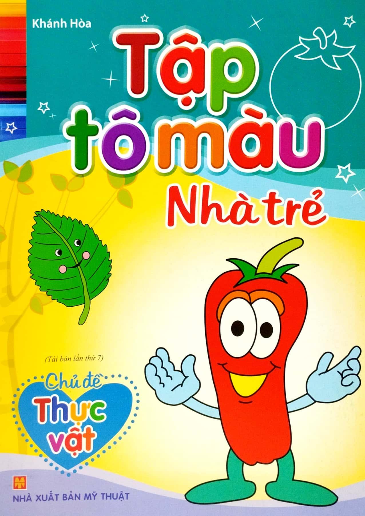 Bộ Sách Tô Màu Nhà Trẻ (Túi 8 Cuốn) (Tái Bản 2023)