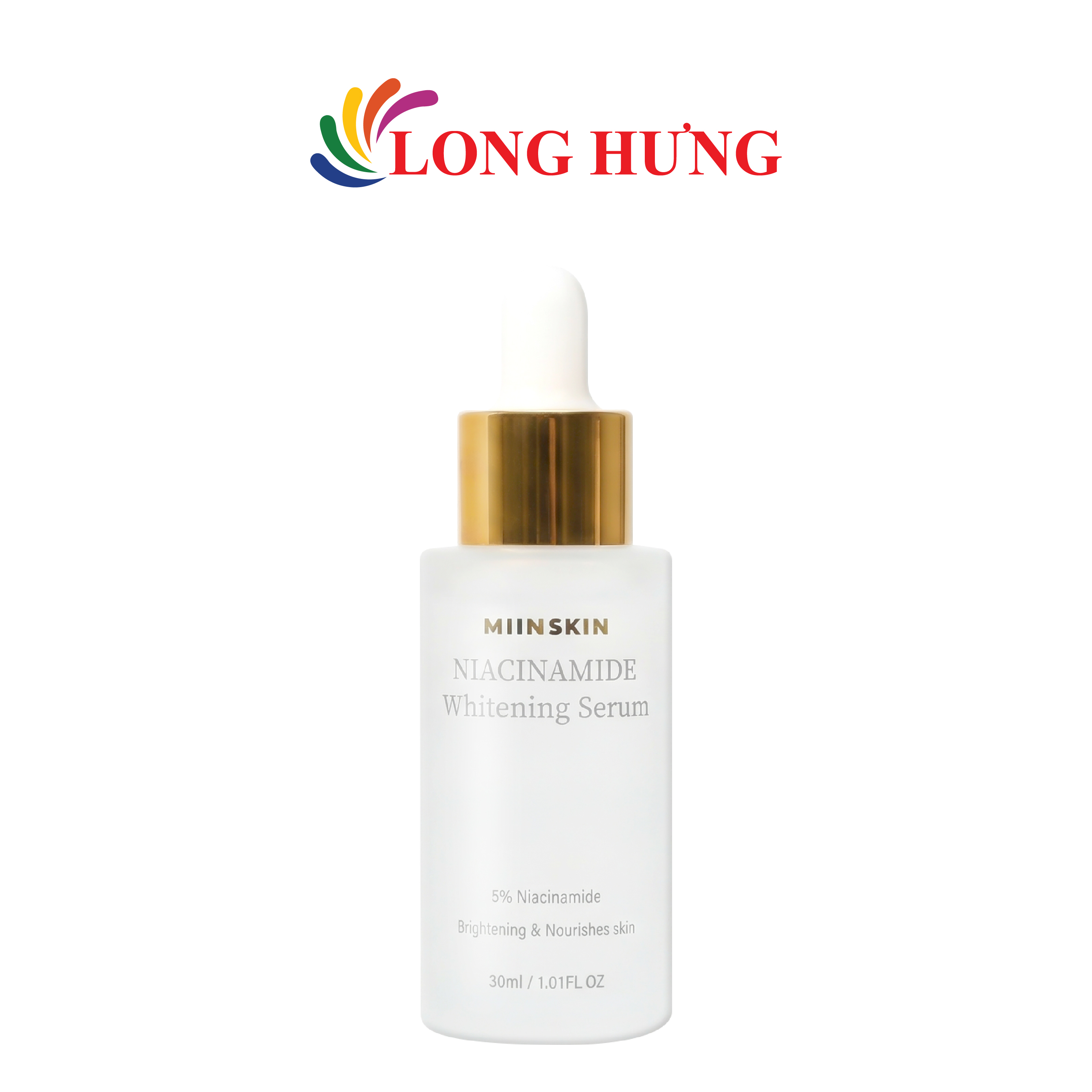 Tinh chất sáng da MIINSKIN 5% Niacinamide Whitening Serum (30ml) - Hàng chính hãng