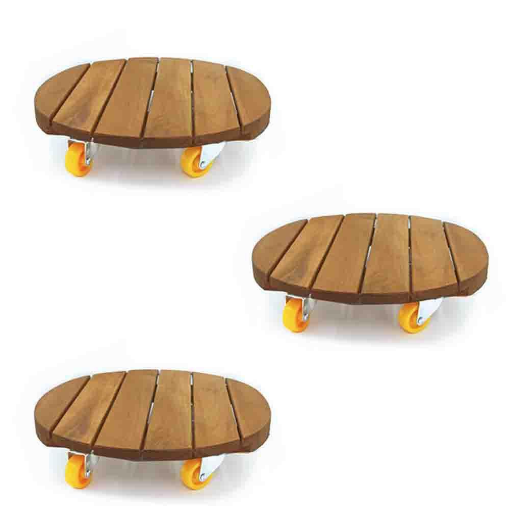Đế lót chậu cây có bánh xe , chịu lực 120KG- R30cm
