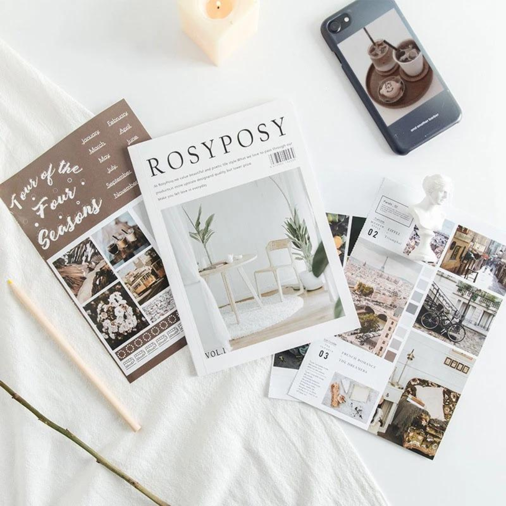 Cuốn Sticker Cao Cấp Rosyposy (Photobook Sticker)