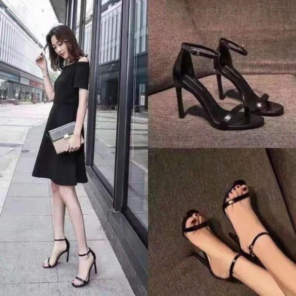 Sandal cao gót nhọn 9p / Giày cao gót nữ 9p form chuẩn full box