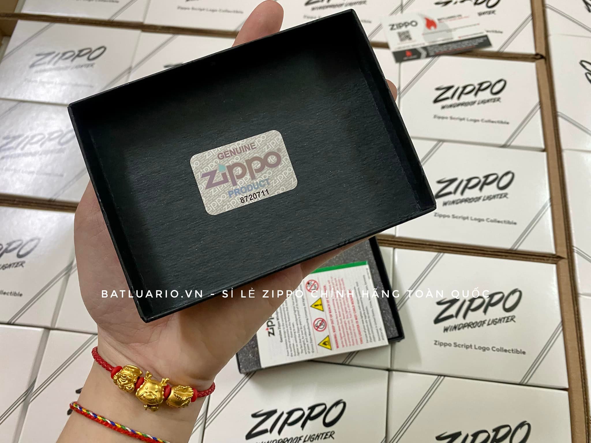 Bật Lửa Zippo 48768 - Zippo Script Collectible Armor Rose Gold