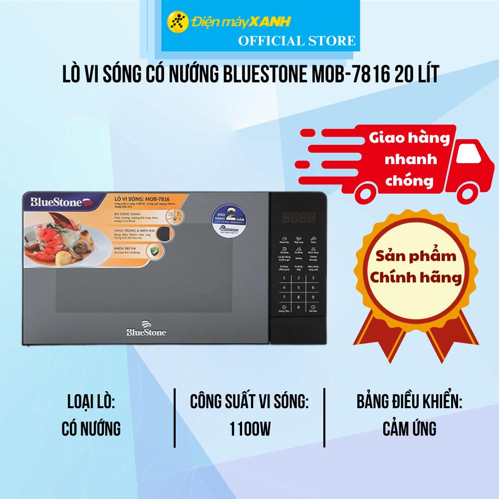 Lò vi sóng có nướng BlueStone MOB-7816 20 Lít - Hàng Chính Hãng