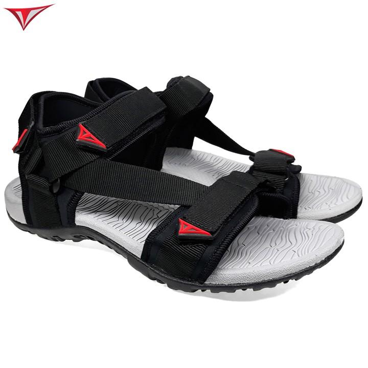 Giày Sandal Nam Nữ Việt Thủy Quai Chéo Đen - VT017