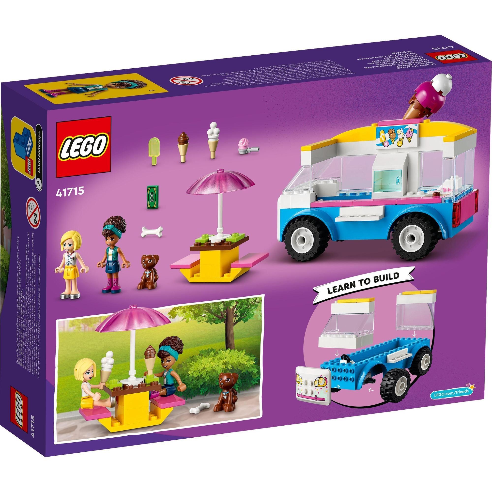 LEGO Friends 41715 Quầy bán kem di động của Andrea (84 chi tiết)