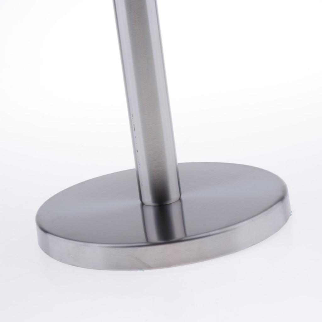 Stainless Arm Paper Towel Roll Holder Rack Kitchen Restaurant Office Desktop