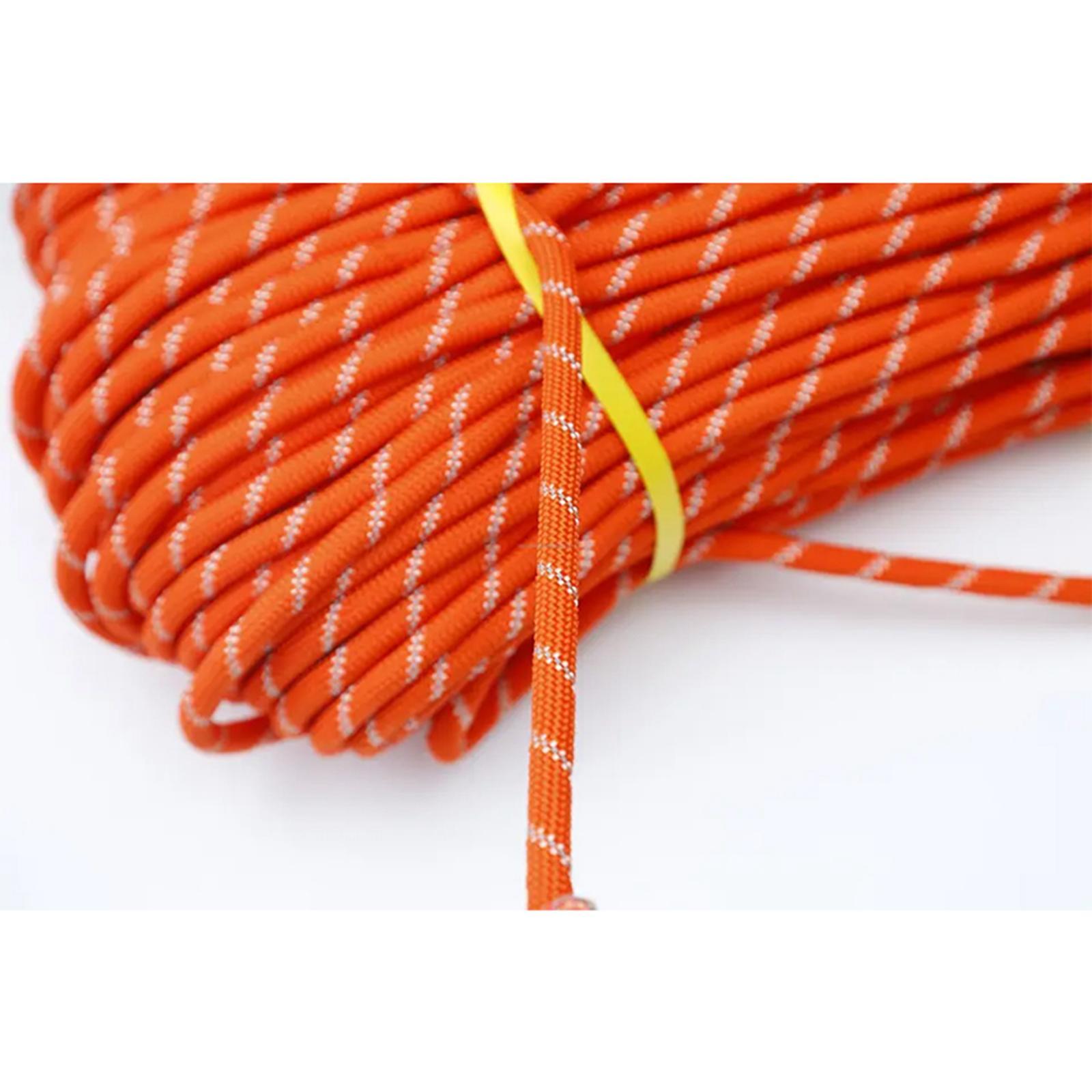 Water Floating Rope Emergency Cord, Outdoor Professional Reflective Rope Throwing Rope for Diving Marine Rafting Yacht Buoyant