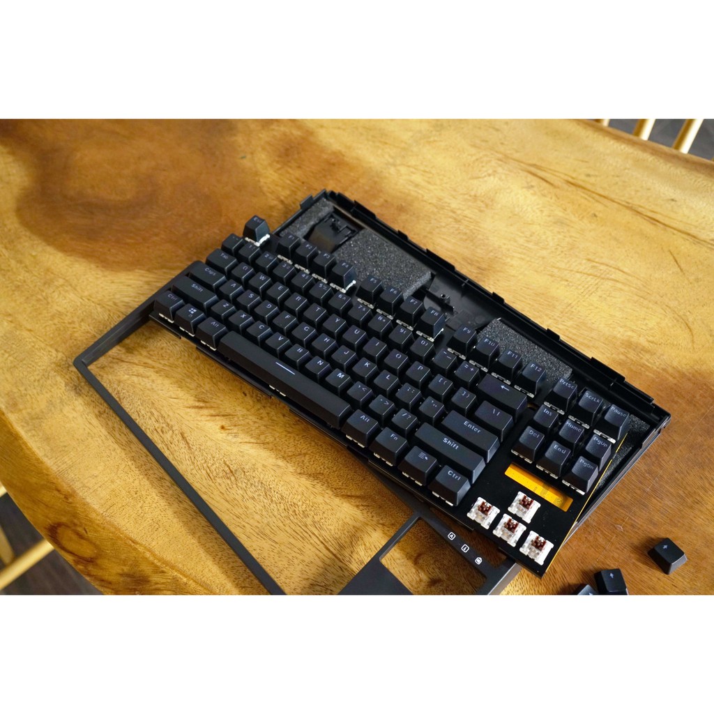 Bàn Phím Cơ E-Dra EK387 Huano Switch Version 2021 Tặng Kèm Keycap Sao Vàng - Hàng Chính Hãng