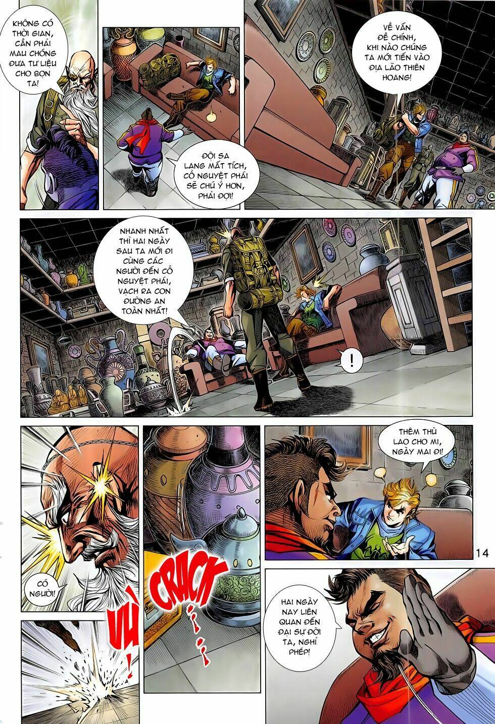 tân tác long hổ môn chapter 795 14