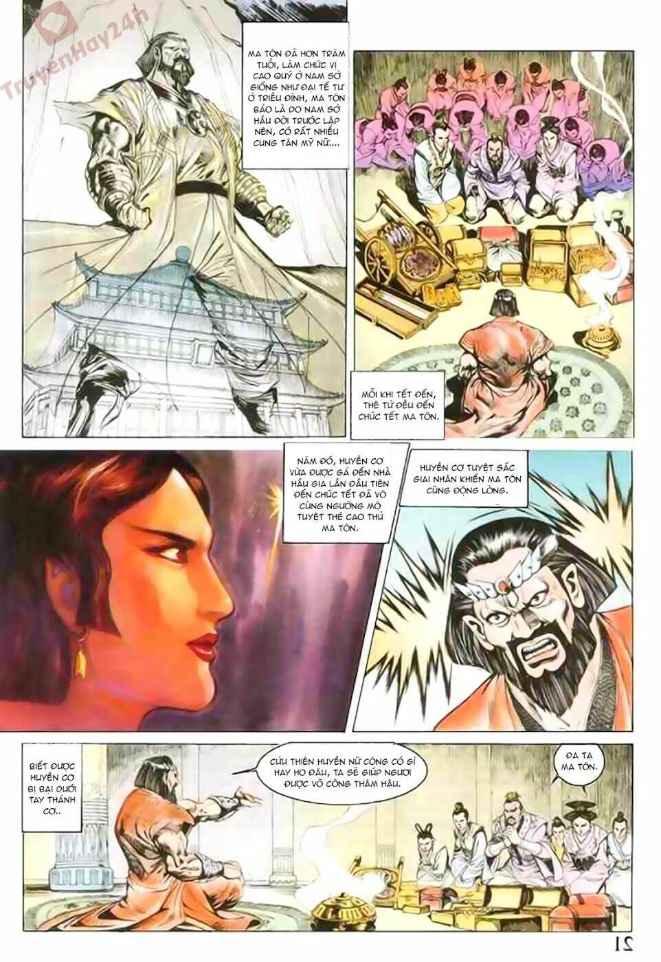 thiên tử truyền kỳ 1 - cơ phát khai chu bản chapter 89 20