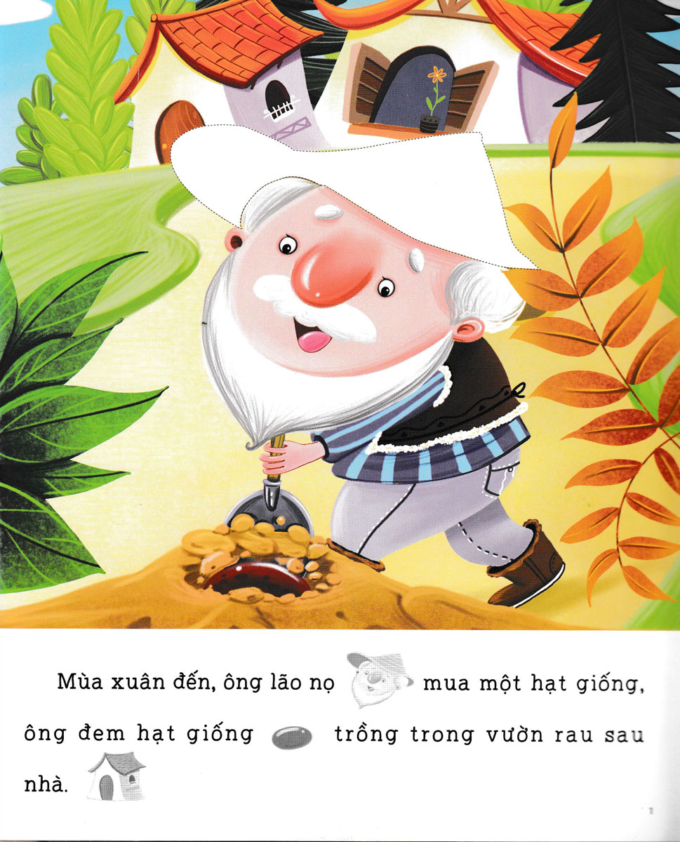 Truyện Cổ Tích Kinh Điển: Nhổ Củ Cải: Sticker