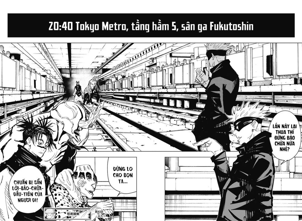 jujutsu kaisen - chú thuật hồi chiến chapter 83 21