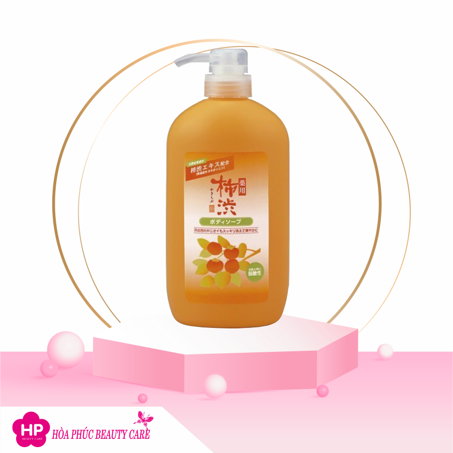 Sữa Tắm Khử Mùi Cơ Thể Chiết Xuất Quả Hồng Kakishibu Body Soap (600mL)