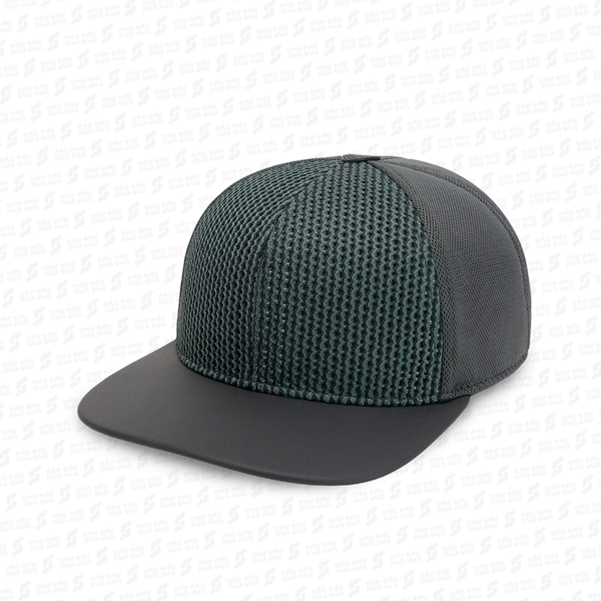 Mũ snapback hiphop nam nữ NÓN SƠN chính hãng MC210BK-XM3