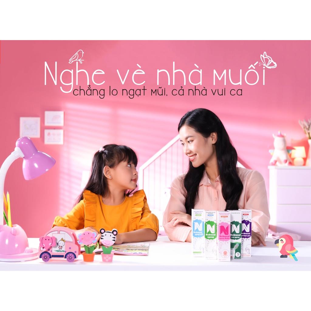 (Chính hãng) Xịt mũi Nebusal 1,9% giúp giảm nghẹt mũi, sổ mũi ở trẻ em