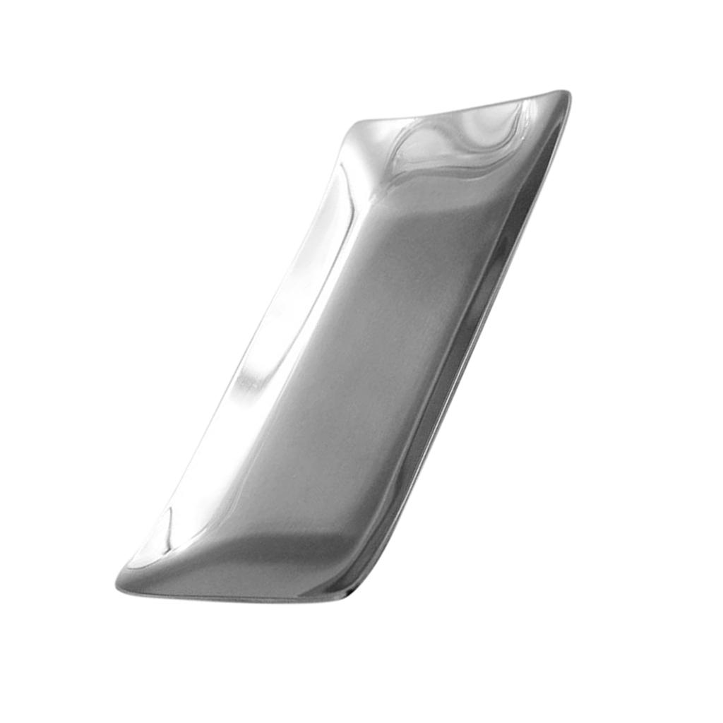 Stainless Steel Towel Dish Snack Nuts Fruit Tray Kitchen Table Tissue Holder