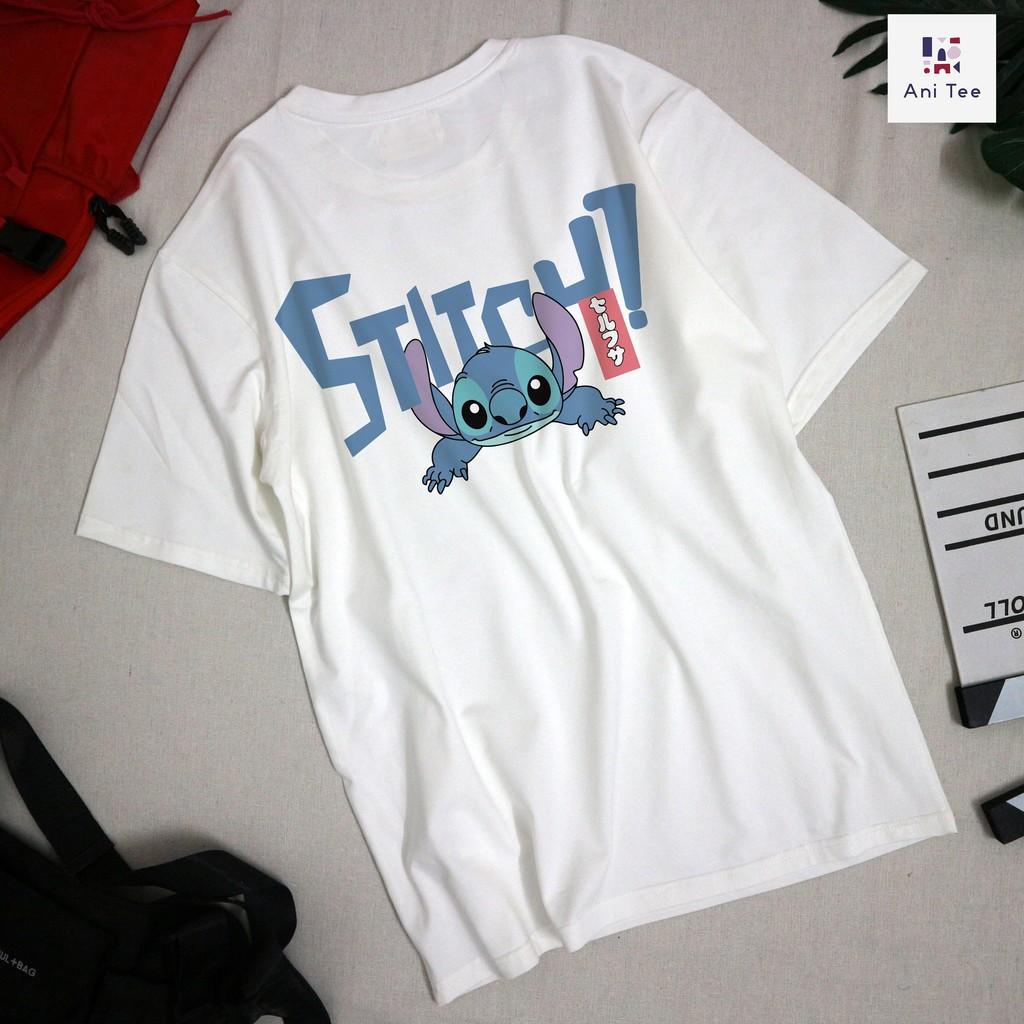 Áo Thun Unisex Form Rộng - Stitch