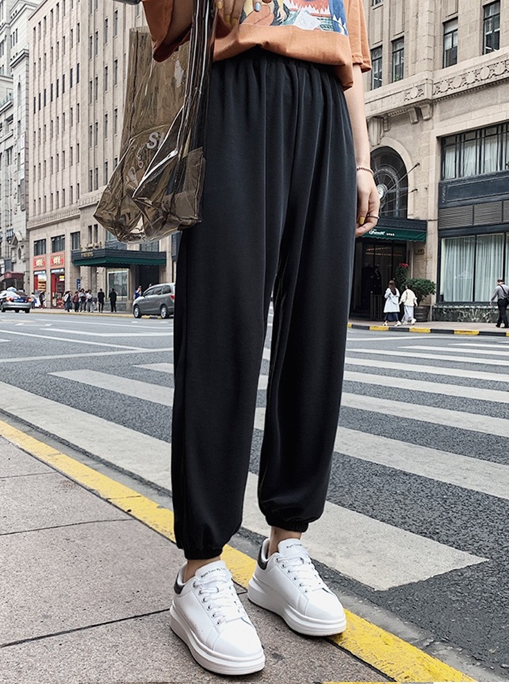 Quần nữ bo gấu Đũi Việt DVQT04